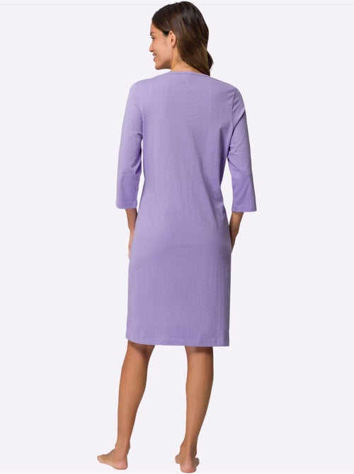 Lot de 2  - Chemises De Nuit Jersey Fin - Taille Standard - Moda Vilona - Kiabi