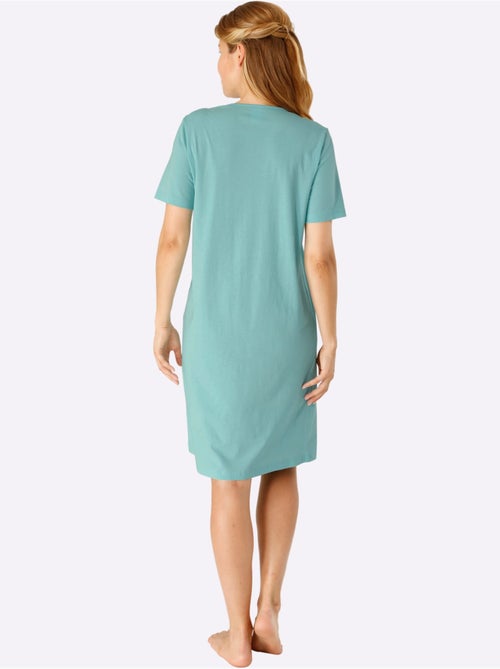 Lot de 2 - Chemises De Nuit Jersey Fin - Taille Standard - Moda Vilona - Kiabi Lot de 2 - Chemises De Nuit Jersey Fin - Taille Standard - Moda Vilona - Kiabi