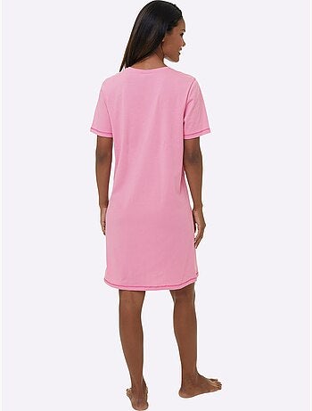 Lot de 2 - Chemises De Nuit Jersey Fin - Taille Standard - Witt