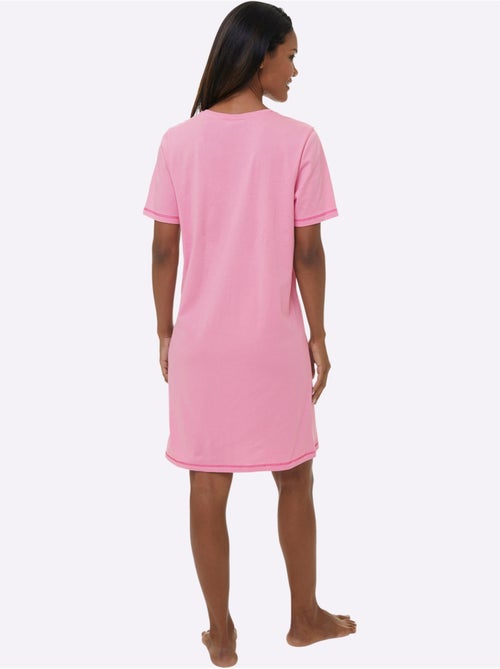 Lot de 2  - Chemises De Nuit Jersey Fin - Taille Standard - Witt - Kiabi
