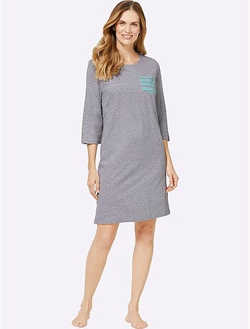 Lot de 2 - Chemises De Nuit Jersey Fin - Taille Standard - Witt
