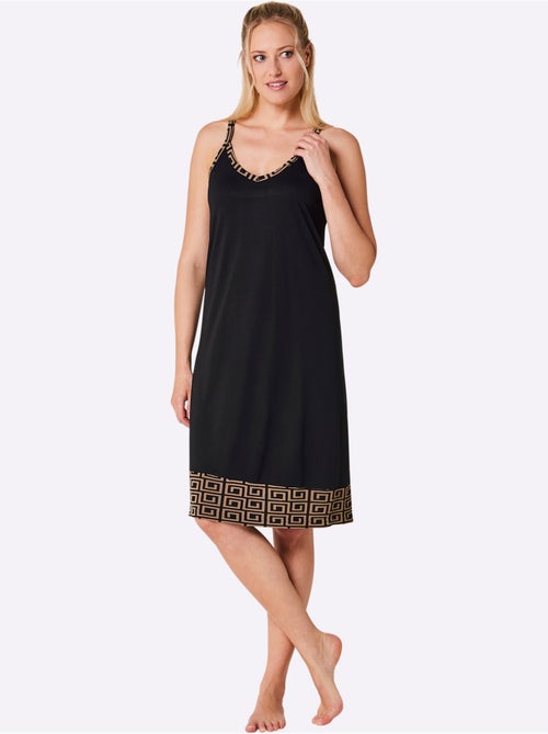 Lot de 2  - Chemises De Nuit Jersey Fin - Taille Standard - Witt - Kiabi