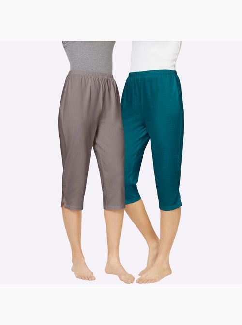 Lot de 2  - Corsaires Jersey Fin - Taille Standard - Witt - Kiabi