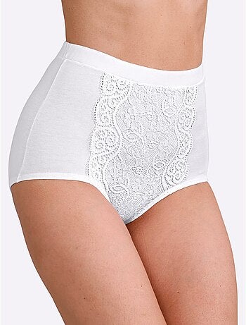 Lot de 2 - Culotte Gainante Jersey Fin - Taille Standard - Witt