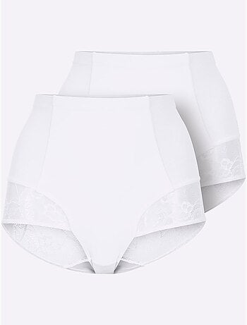 Lot de 2 - Culotte Gainante Jersey Fin - Taille Standard - Witt