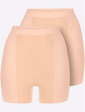 Lot de 2 - Culotte Gainante Jersey Fin - Taille Standard - Witt