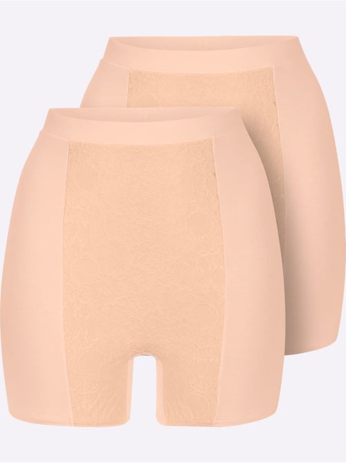 Lot de 2  - Culotte Gainante Jersey Fin - Taille Standard - Witt - Kiabi
