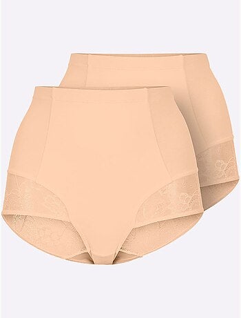 Lot de 2 - Culotte Gainante Jersey Fin - Taille Standard - Witt