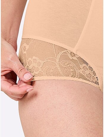 Lot de 2 - Culotte Gainante Jersey Fin - Taille Standard - Witt