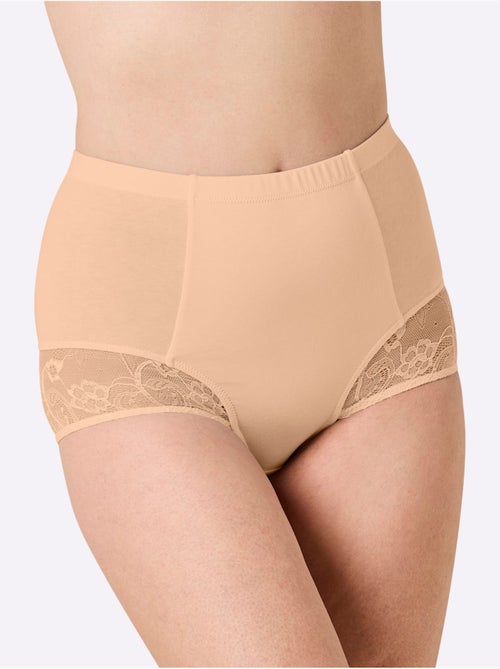 Lot de 2  - Culotte Gainante Jersey Fin - Taille Standard - Witt - Kiabi