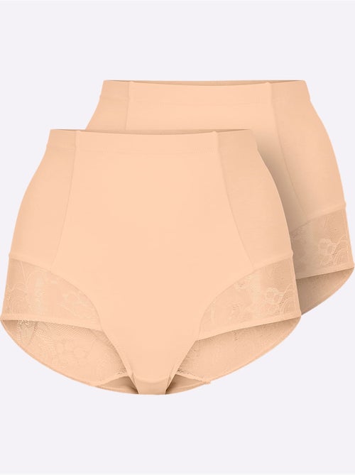 Lot de 2  - Culotte Gainante Jersey Fin - Taille Standard - Witt - Kiabi