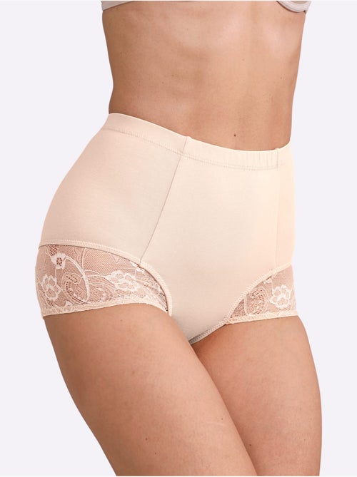 Lot de 2  - Culotte Gainante Jersey Fin - Taille Standard - Witt - Kiabi