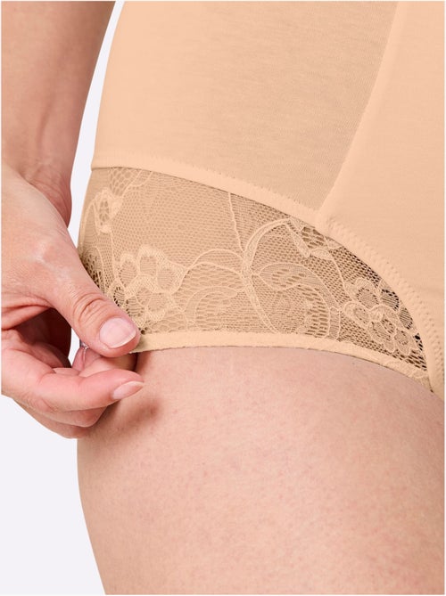 Lot de 2  - Culotte Gainante Jersey Fin - Taille Standard - Witt - Kiabi
