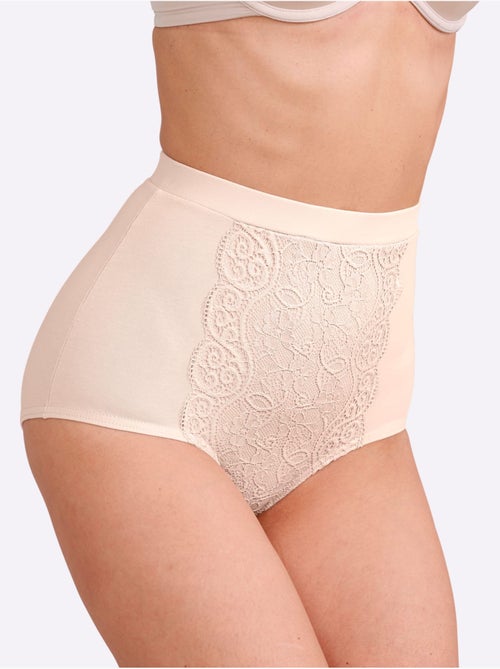 Lot de 2 - Culotte Gainante Jersey Fin - Taille Standard - Witt - Kiabi Lot de 2 - Culotte Gainante Jersey Fin - Taille Standard - Witt - Kiabi