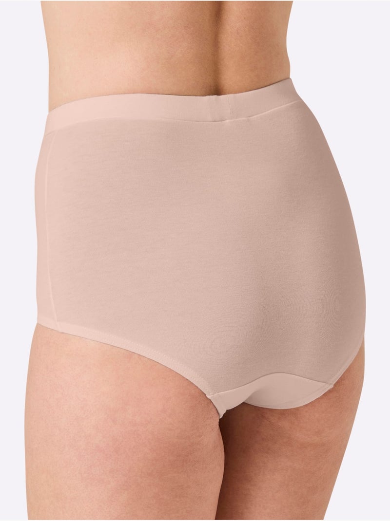 Lot de 2  - Culotte Gainante Jersey Fin - Taille Standard - Witt Marron - Kiabi