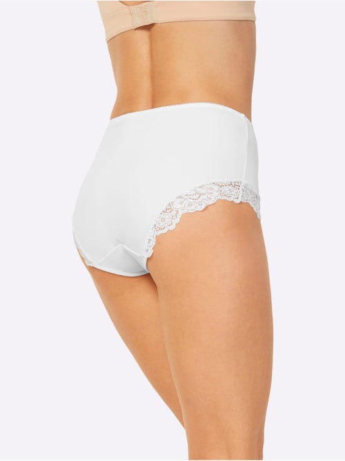 Lot de 2  - Culotte Taille Haute - Taille Standard - Witt - Kiabi