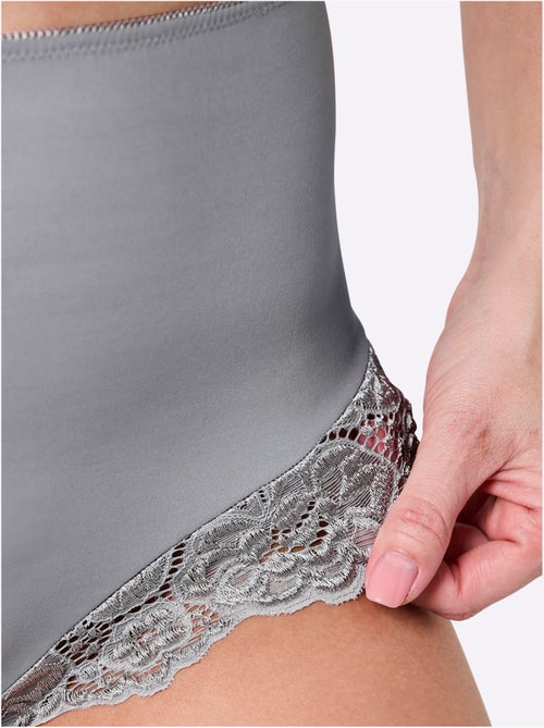 Lot de 2 - Culotte Taille Haute - Taille Standard - Witt - Kiabi Lot de 2 - Culotte Taille Haute - Taille Standard - Witt - Kiabi