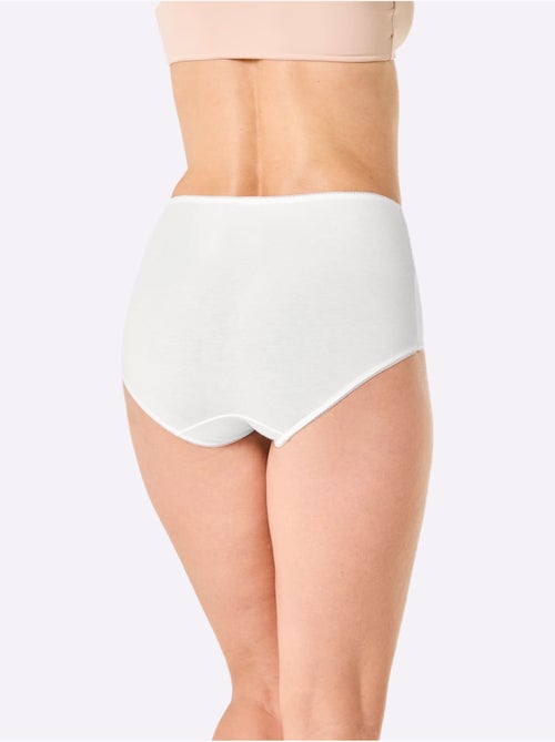 Lot de 2  - Culotte Taille Haute Jersey Fin - Taille Standard - Witt - Kiabi