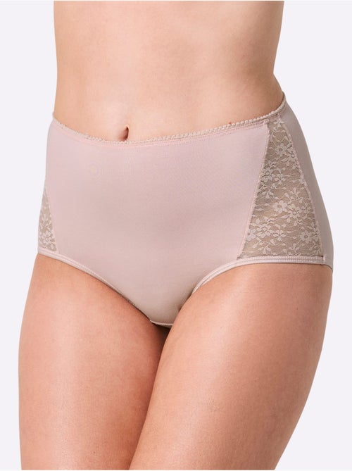 Lot de 2 - Culotte Taille Haute Jersey Fin - Taille Standard - Witt - Kiabi Lot de 2 - Culotte Taille Haute Jersey Fin - Taille Standard - Witt - Kiabi