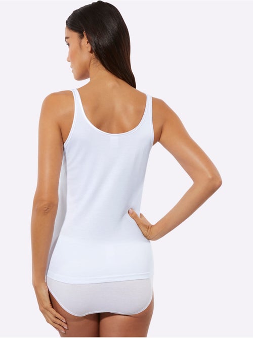 Lot de 2 - Débardeur 50% Modal - Taille Standard - Witt - Kiabi Lot de 2 - Débardeur 50% Modal - Taille Standard - Witt - Kiabi