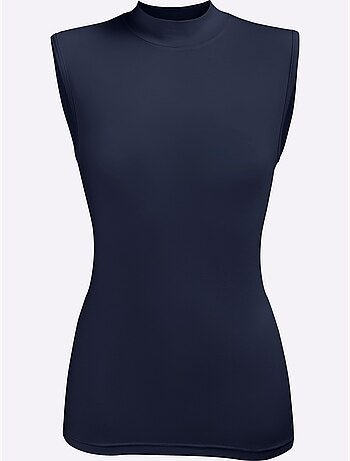 Lot de 2 - débardeur à col montant jersey fin - taille standard - witt