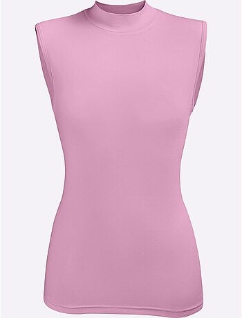 Lot de 2 - débardeur à col montant jersey fin - taille standard - witt