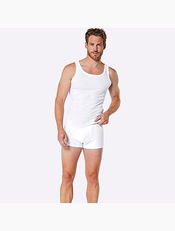 Lot de 2 - débardeur côtes fines - taille standard - witt