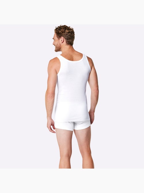 Lot de 2 - débardeur côtes fines - taille standard - witt - Kiabi Lot de 2 - débardeur côtes fines - taille standard - witt - Kiabi