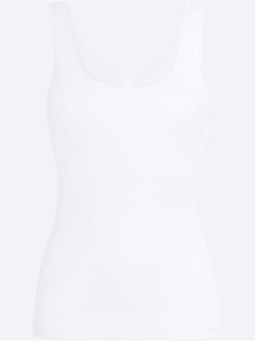 Lot de 2 - Débardeur Côtes Fines - Taille Standard - Witt - Kiabi Lot de 2 - Débardeur Côtes Fines - Taille Standard - Witt - Kiabi