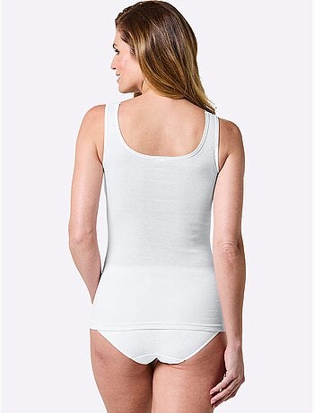 Lot de 2 - Débardeur Côtes Fines - Taille Standard - Witt