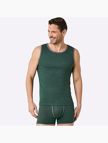 Lot de 2 - débardeur côtes fines - taille standard - witt
