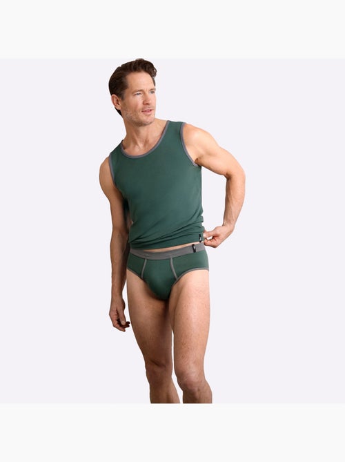Lot de 2  - débardeur côtes fines - taille standard - witt - Kiabi