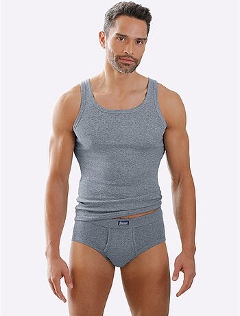 Lot de 2 - débardeur côtes fines - taille standard - witt