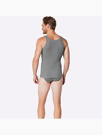 Lot de 2 - débardeur côtes fines - taille standard - witt