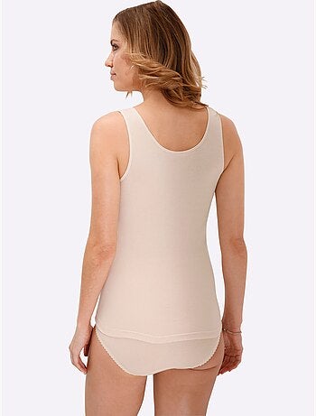 Lot de 2 - Débardeur Côtes Fines - Taille Standard - Witt