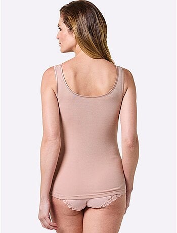 Lot de 2 - Débardeur Côtes Fines - Taille Standard - Witt
