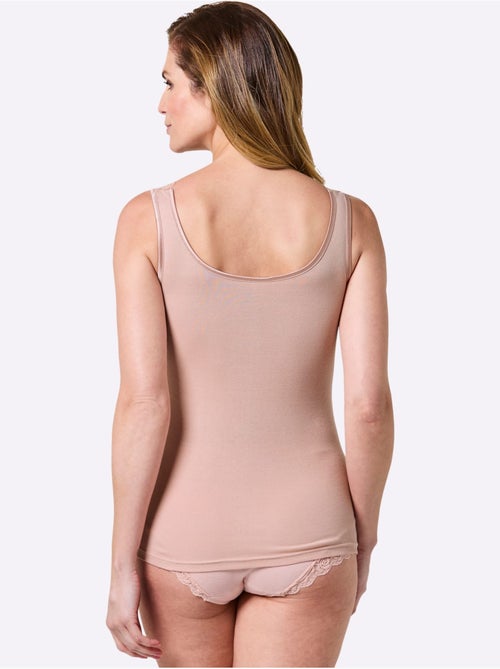 Lot de 2  - Débardeur Côtes Fines - Taille Standard - Witt - Kiabi
