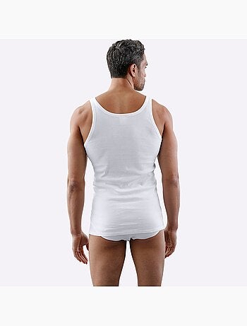 Lot de 2 - débardeur côtes fines et doubles - taille standard - witt