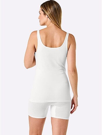 Lot de 2 - débardeur jersey fin - taille standard - witt