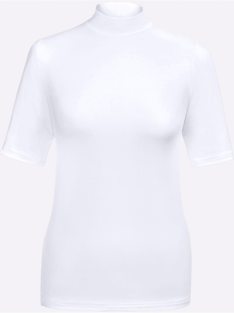 Lot de 2  - Débardeur Jersey Fin - Taille Standard - Witt Blanc - Kiabi