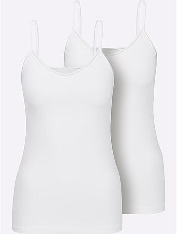 Lot de 2 - Débardeur Jersey Fin - Taille Standard - Witt