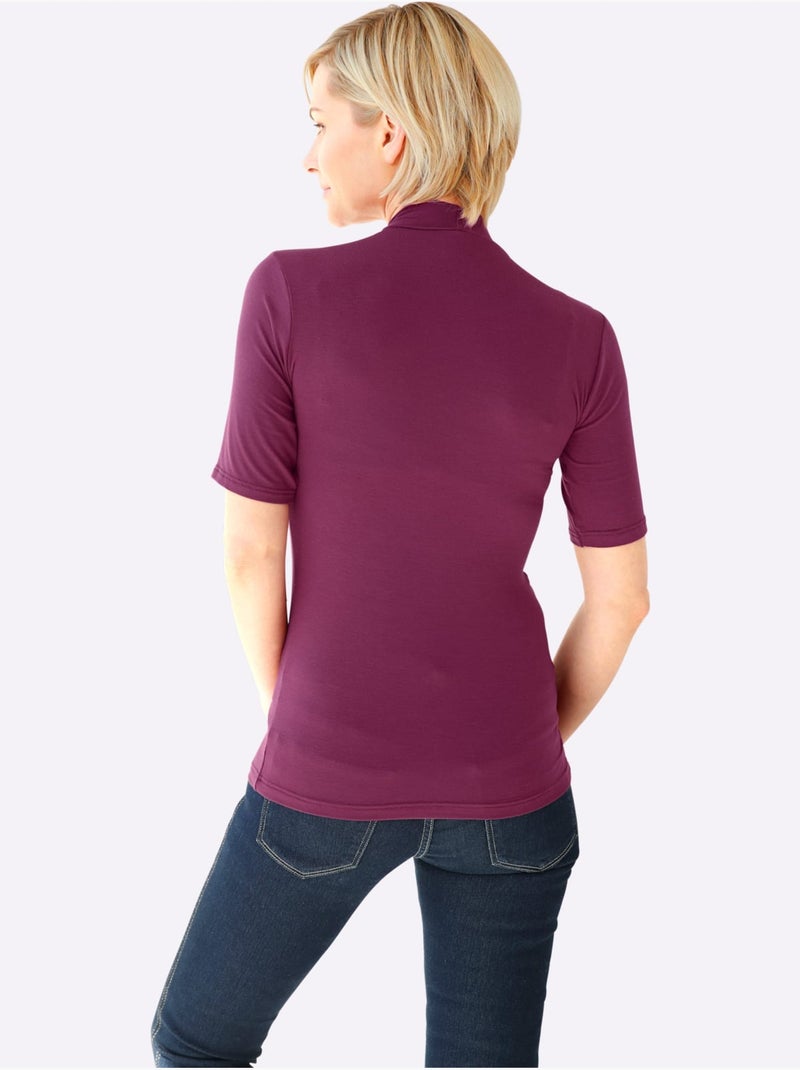 Lot de 2  - Débardeur Jersey Fin - Taille Standard - Witt Framboise - Kiabi