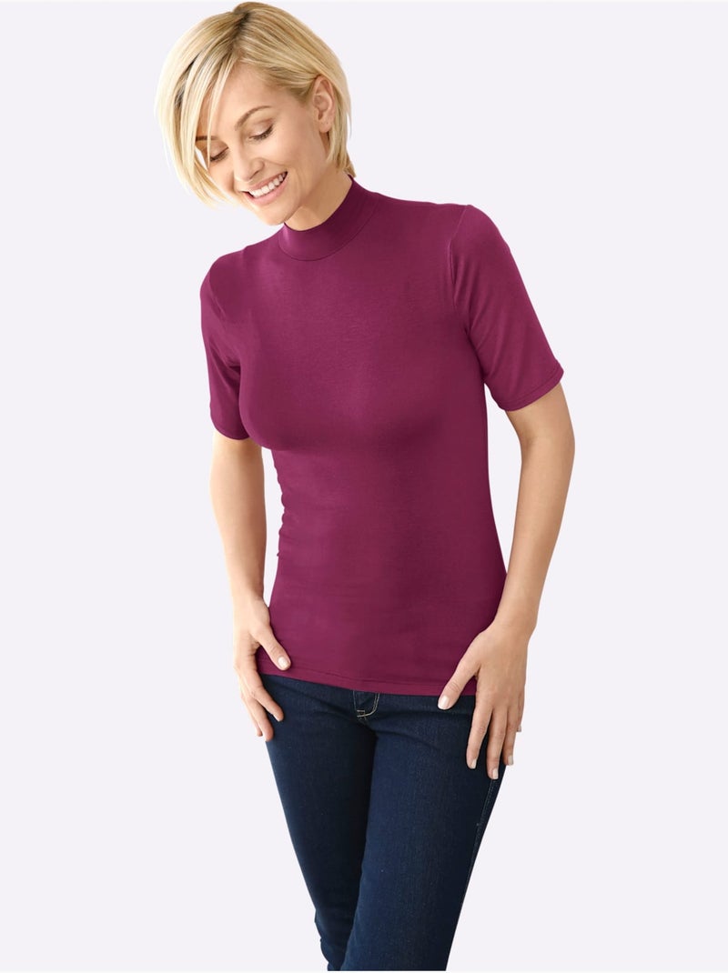Lot de 2  - Débardeur Jersey Fin - Taille Standard - Witt Framboise - Kiabi