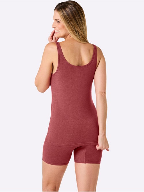 Lot de 2 - débardeur jersey fin - taille standard - witt - Kiabi Lot de 2 - débardeur jersey fin - taille standard - witt - Kiabi