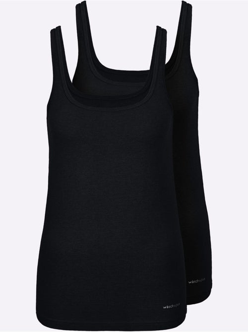 Lot de 2 - débardeur jersey fin - taille standard - witt - Kiabi Lot de 2 - débardeur jersey fin - taille standard - witt - Kiabi
