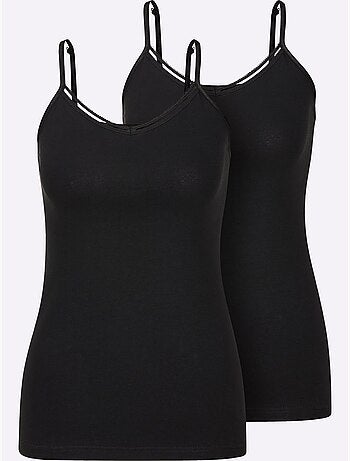 Lot de 2 - Débardeur Jersey Fin - Taille Standard - Witt