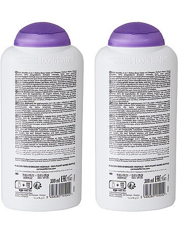 Lot de 2 - Gel douche Extra-Doux 2en1 Corps & Cheveux Reine des Neiges II