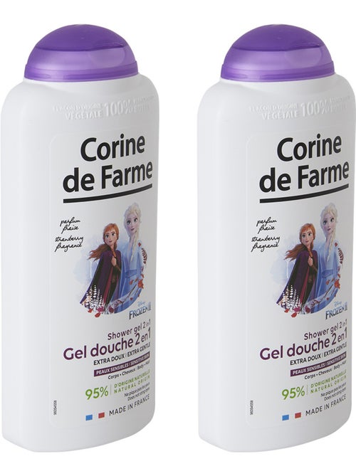 Lot de 2 - Gel douche Extra-Doux 2en1 Corps & Cheveux Reine des Neiges II - Kiabi Lot de 2 - Gel douche Extra-Doux 2en1 Corps & Cheveux Reine des Neiges II - Kiabi