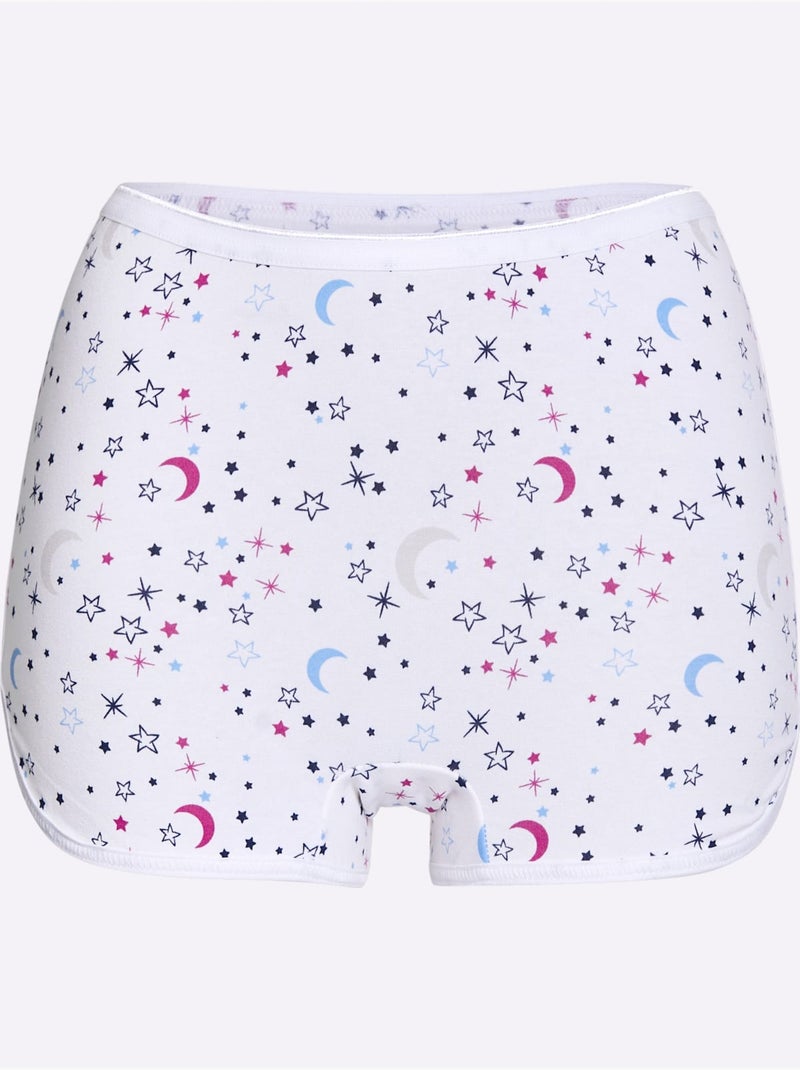 Lot de 2  - Hipster Jersey Fin - Taille Standard - Witt Blanc - Kiabi