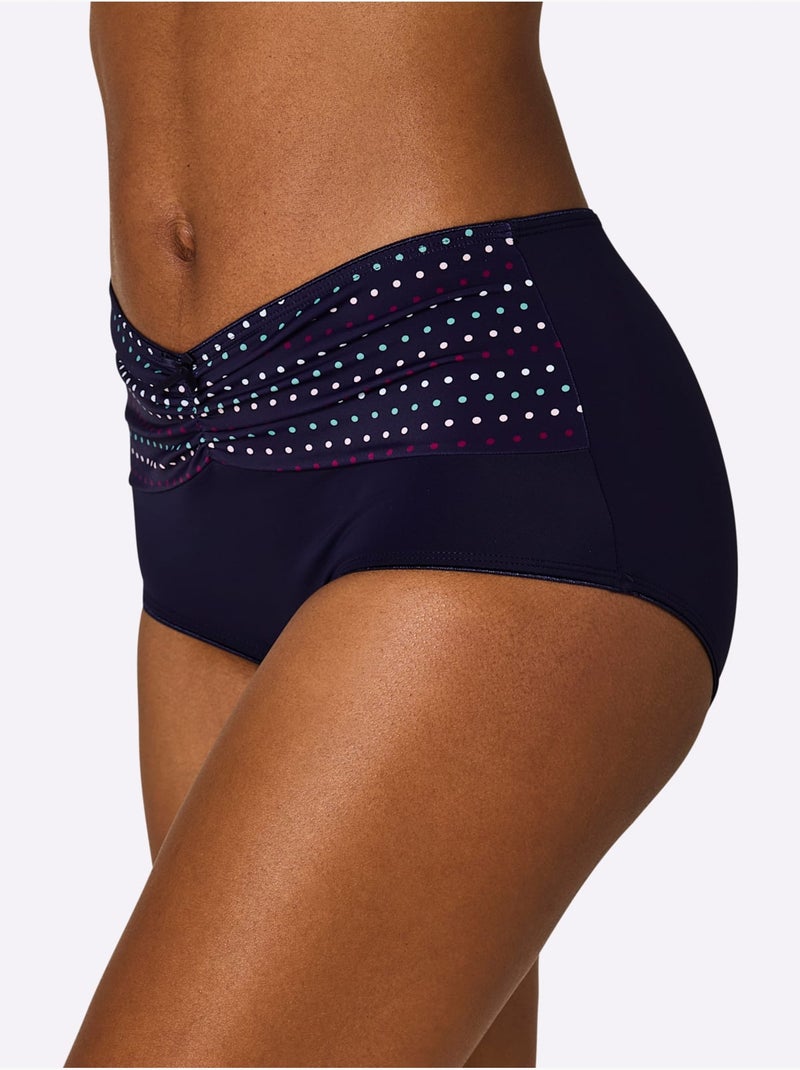 Lot de 2  - Hipster Motif Imprimé - Taille Standard - Witt Bleu marine - Kiabi